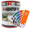 RD Coatings 1L Flüssig Farbe für Holz, PVC Kunststoff, Metall | Anthrazitgrau RAL7016 | Glanz | Buntlack Lackfarbe für Innen und Außen | Wetterfester Wetterbeständig Lack | Einkomponenten-Polyurethan