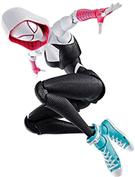 TAMASHII NATIONS Bandai Spider-Gwen Spider-Man: Across the Spider-Verse, Spirits S.H.Figuarts