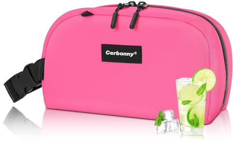 Cerbonny Small Insulated Lunch Bag, Small Cool Bag with Ice Packs
