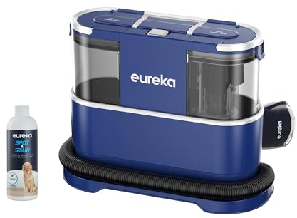 Eureka NEY100 Waschsauger, Teppichreiniger, Polsterreiniger | für Sofa, Vorleger, Polster, Auto | Nass-Trocken-Sauger mit starker Saugkraft 12500Pa, 82dB, 1,5L großer Wassertank mit Reinigungsformel