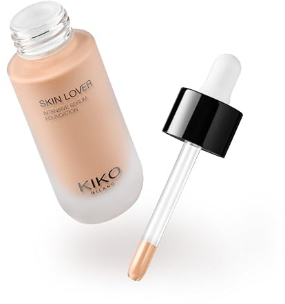 KIKO Milano Skin Lover Intensive Serum Foundation 3NG, Feuchtigkeitsspendende Serum-Foundation Mit Langem Halt