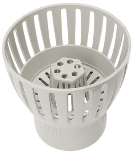 Kisangel Filtro para Estanque de Jardín con Recolector Control de Desagüe Accesorio Multifuncional para Estanques Pequeños Fácil Instalación y Limpieza