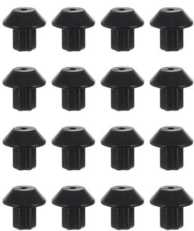 HONITANO 20pcs Range Burner Grate Rubber Feet - Stove Grate Rubber Foot Pads Gas Range Supply Replacement Anti-Skid Compatible with WB02T10461, AP2622260, PS241358