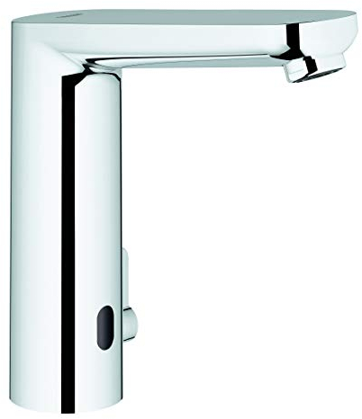 GROHE Eurosmart CE - Infrarot- Elektronik Waschtischarmatur (wassersparend, Reinigungsmodus, thermische Desinfektion, schnelle Montage), chrom, 36325001