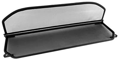 GermanTuningParts Windschott für BMW 3er E93 Cabriolet 2006-2013 - Klappbar - mit Schnellverschluss – Schwarz | Windabweiser | Windblocker | Wind Deflector