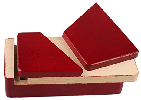 Amasawa Scatola Puzzle in Legno,Casella di Puzzle di Apertura Segreta di Legno Scatola di Regalo Misteriosa per Bambini e Adulti,Giocattoli Educativi di Gioco di Intelligenza