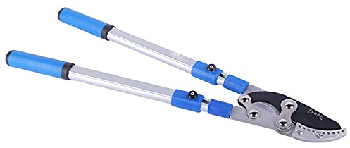 Herramientas de ferretería Tijeras de podar Herramientas de jardinería telescópicas de alta resistencia Tijeras para ramas ásperas Estante manual para herramientas de jardín (cuchillo recto) (Machete)