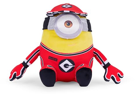 Schmidt Spiele 42764 Minions, Pit Crew, 28 cm, filmfilm I – helt enkelt oförstörbar 4, flerfärgad