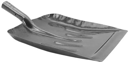 HIAKDOFT Pala De Jardinería Manganeso Espátula Plana Ergonómica para Limpieza y Remoción De Nieve para Trabajos Pesados y Tareas De Jardinería