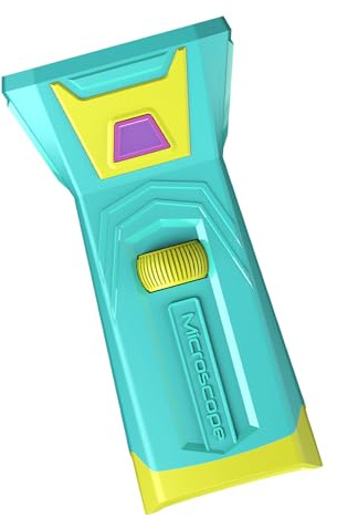 Microscopio electrónico para niños, microscopios de mano ligeros para estudiantes, observaciones y experimentos al aire libre, microscopio estudiantil
