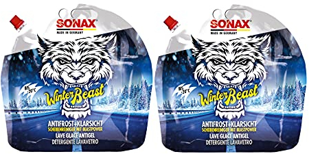 6L 6 Liter SONAX 01354410 WinterBeast Scheiben Frostschutz Konzentrat -20°C