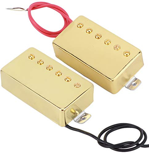 gitarr pickuper humbucker set 2st Humbucker pickup elgitarr Guld Mässing Alnico5 Magnet Gitarr Tillbehör gitarr pickuper humbucker set