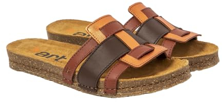 ART Damen 0259 Kreta Sandale, Nappa Multi Braun, 39 EU