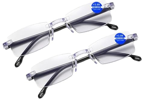 Autozoom-Lesebrille, Auto Zoom Lesebrille, Autozoom-Brille Für Presbyopie, Auto Zoom Reading Glasses, klare Fokus-Brille mit automatischer Anpassung für Damen und Herren (2pcs)