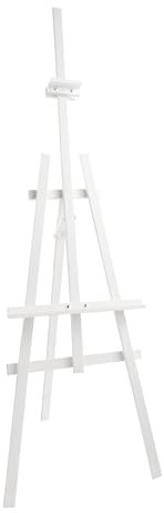Staffelei PICASSO aus Buchenholz, weiß