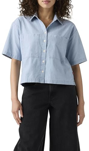 Levi's Harlie SS Cropped - Maglietta in Ottone, Organo in Ottone, XXL