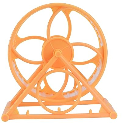 Toyvian Roue Silencieuse pour Hamster Jouet de Jogging pour Petits Animaux 30 CM Transparent Roulements à Billes pour Hamsters et Gerbilles
