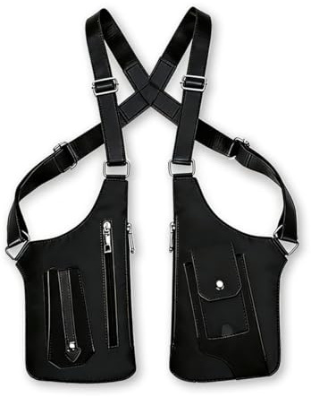 Men'S Shoulder Bags,Unisex Leather Shoulder Bags,Adjustable Crossbody Bags,Suitable For Daily Commuting,Travel,Outdoor Hiking,Cycling And Various Other Activities