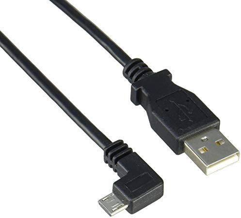 StarTech.com Micro USB Lade- und Sync-Kabel St/St - Links gewinkelt Micro-USB - 0,5m