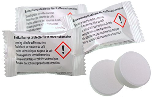 30x Entkalkungstabletten für Kaffeevollautomaten | | Universell einsetzbar| Kalklösetablette á 18g | Qualität Made in Germany