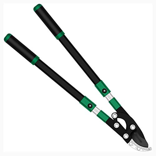 Cisailles à haies de jardin, sécateur 27 avec poignée antidérapante, poignée en acier extensible, taille-haies pour tailler les bordures, le buis et les buissons