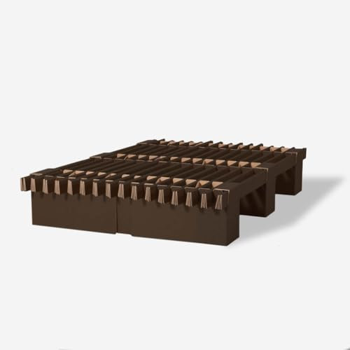 ROOM IN A BOX | Grid Bett (schwarz, Medium)