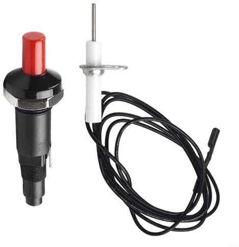 Encendedor piezoeléctrico del botón del cable de encendido para la barbacoa de la parrilla del gas, voltaje de alto rendimiento >18KV