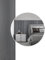 ISOISL Panneaux acoustiques 0,72 m² - 1 jeu de 120 x 60 cm - Panneaux muraux 3D - Gris - Panneaux muraux en bois - Pour couloir, salon, décoration murale intérieure