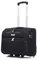 Skylark Lightweight Laptop Bag with Quick-Rolling Wheels and Easy-Access Front Pocket - fits Laptops up to 16 inch (40 cm), Black