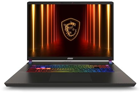MSI Vector 17 HX Gaming Laptop, Intel Core Ultra 9 275HX, NVIDIA RTX 5070 Ti Graphics