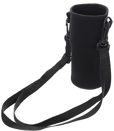 Didiseaon Housse de Bouteille Isolante Portable avec Bandoulière Protection pour Gourde Inoxydable pour Activités Extérieures Hydratation