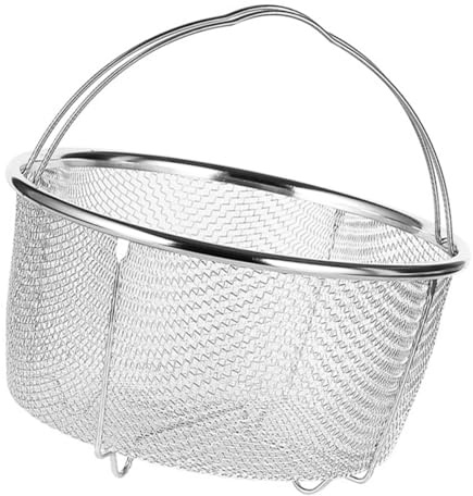 Panier Passoire Portable en Acier Inoxydable Support