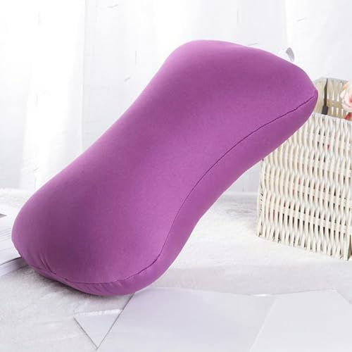 Microbead Pillow | Microbead Neck Roll | Support Back Cushion | Travel Home Sleep Neck Support Comfortable | Bolster Pillow For Recliner Office Car Sleeping | 38x20cm