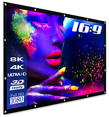Schermo teso ESMART FLEX 266 x 149 cm (120) 16:9 | schermo per proiettore home cinema schermo per esterni LCD LED