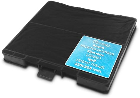 DL-pro - Filtre à charbon actif - Pour hotte aspirante Bosch 11026769 DHZ5326 Siemens LZ53251 Neff Z5101X1
