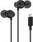 PALOVUE USB C Kopfhörer Earbuds, in-Ear Typ C Magnetische Ohrhörer mit Mikrofon Kompatibel mit Samsung Galaxy S22 S21 Ultra S20 FE 10, Google Pixel 7 6 5, iPhone 15 Series, One Plus 9 8 7, Schwarz