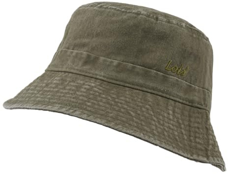 Lois - Gorro Pescador Hombre: Estilo Único en Sombrero Pescador Hombre, Bucket Hat, Comodidad y Moda, Verde Kaki