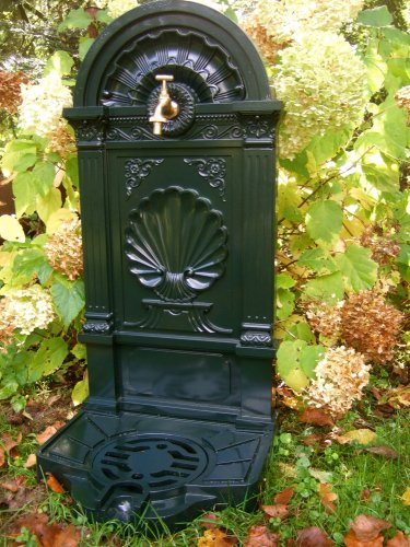 Antikas Pompe à Eau, Fontaine Sur Pied de Jardin Avec Robinet