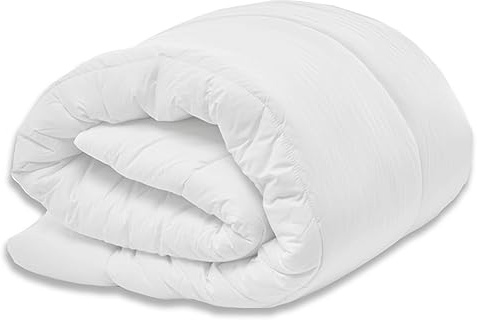 Home Tresor - Piumino Letto Singolo 4 Stagioni in Microfibra, Interno Piumone Invernale 3 in 1 Componibile con Bottoni 1 Piazza cm. 155x200