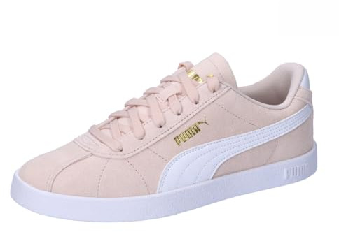 Puma Unisex Youth Club II JR Sneaker, Island Pink-Puma White-Puma Gold, 39 EU