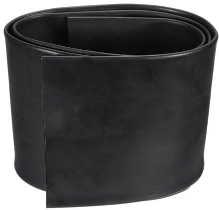 sourcing map 72mm Dia 3.3ft Heat Shrink Tubing 4:1 Dual Wall Adhesive Lined Marine Waterproof Shrink Tube Black for Industrial Electrical Cable Wire Wrap