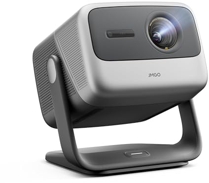 JMGO N1S Pro True 4K Triple Laser Projector, GTV, Netflix, 2250 ISO Lumens, Blu-ray 3D, Auto Focus, 300, 110% BT.2020, 1600:1 Contrast, HDR10, Dolby Digital Plus, 17ms Low Latency.
