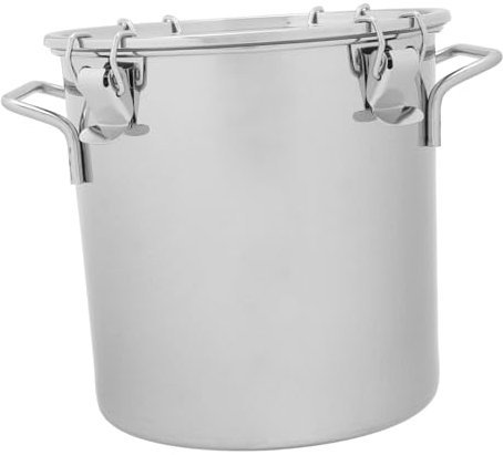 PAMINGONO Bote De Almacenamiento Hermético De Inoxidable Tapa Contenedor Multiusos Para Secos y Alimentos Diseño Práctico y