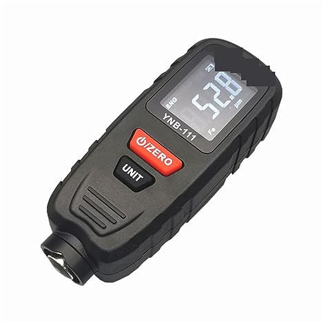 Jauge d'épaisseur de peinture YNB-111 Mini testeur d'épaisseur de peinture de voiture mètre d'épaisseur de Film jauge d'épaisseur de revêtement avec fonction de Zinc