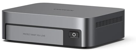 UGREEN NASync DXP480T Plus 4 Bay All-Flash SSD NAS, Intel i5 1235u 10-Core CPU, 8GB DDR5 RAM, 128G SSD, 10GbE Port, Wi-Fi 6, 4 * M.2 NVMe Slots, 8K HDMI, 2 * TBT4, Network Attached Storage (Diskless)