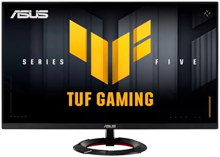 ASUS TUF Gaming VG249Q5R 24 Zoll Full HD Monitor (200 Hz, 0.3ms GtG, FreeSync Premium, Adaptive Sync, ELMB, GameFast Input, HDR10, Fast-IPS Panel, 16:9, 1920x1080, DisplayPort, HDMI, Speaker)