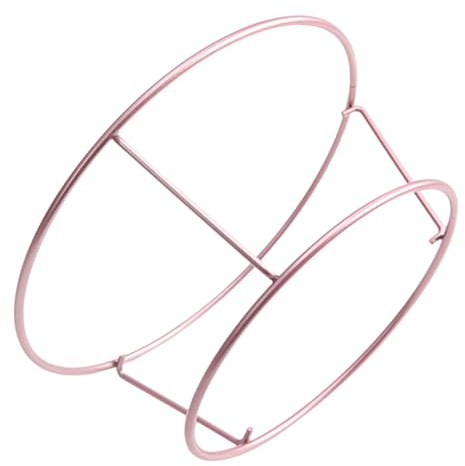FONDOTIN Rejilla para Enfriar Bizcochos Rosa Dorado Soporte Antideslizante para Hornear y Enfriar Pan Accesorio de Cocina para Tartas Galletas y Muffins