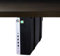HumanCentric Universal-Wandhalterung (Schwarz), verstellbare Halterung für Kabelboxen, Spielkonsolen, DVD-Player, Router, Modems und mehr