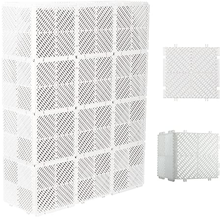 Ready Covers EZ Connect Cover- Vented Safety Steam Radiator Cover/Protective Heating Cabinet for Home & Office: Easy Snap Connection. Not just For Radiators, Cover Just About Anything (50, White)