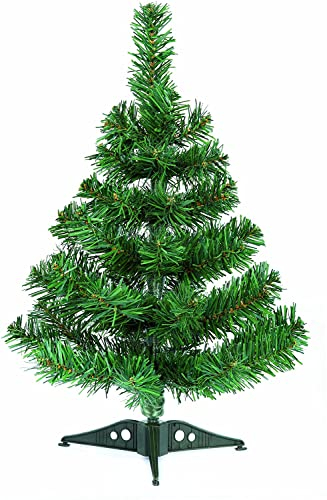 NSU Weihnachtsbaum künstlich, 30CM Christbaum, Schwer Entflammbar PVC Tannenbaum